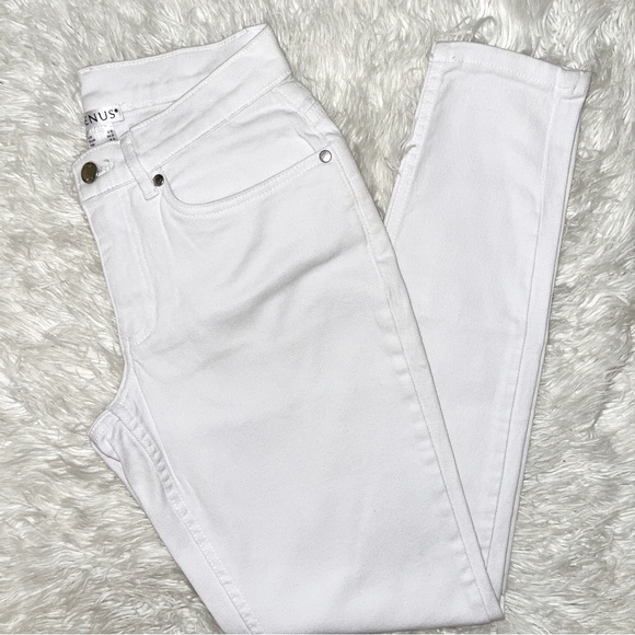 Sold EBay Venus White Mid Rise Stretchy Skinny jeans - Picture 8 of 15